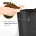 2019 "iPower 3-Gallon 5-Pack Grow Bags Fabric Aeration Pots Container with Strap Handles for Nursery Garden and Planting(Black)"   